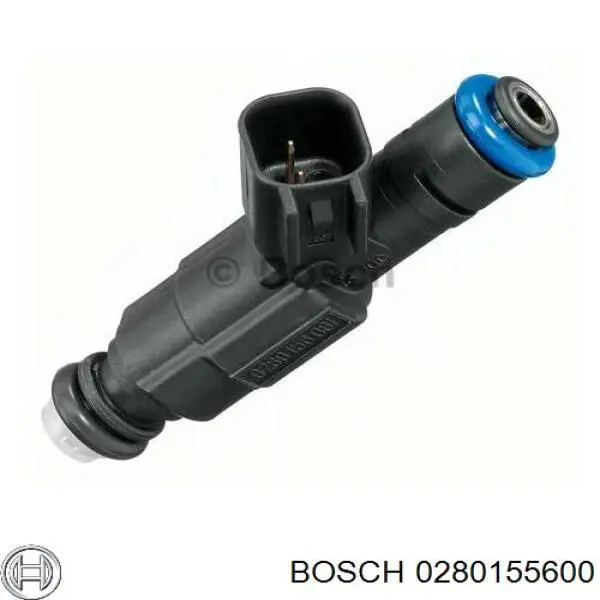 Injetor de injeção de combustível 0280155600 Bosch