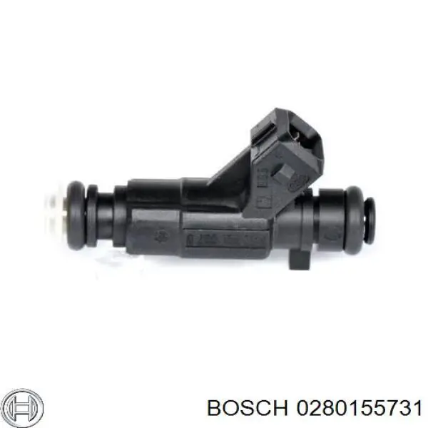 Compre 0280155731 Bosch Injetor de injeção de combustível