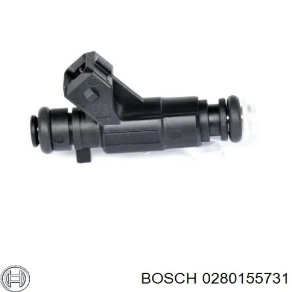 Compre 0280155731 Bosch Injetor de injeção de combustível