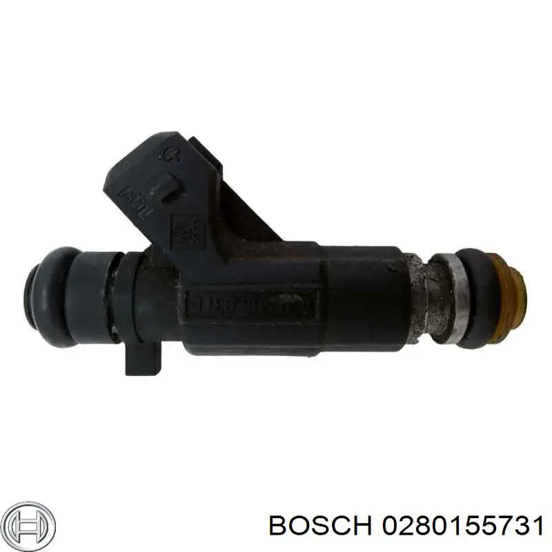 Injetor de injeção de combustível 0280155731 Bosch