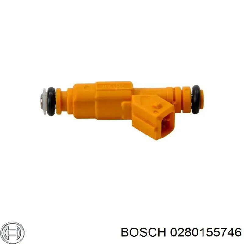 Injetor de injeção de combustível 280155746 Bosch