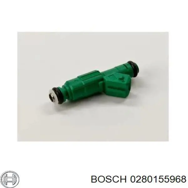 Injetor de injeção de combustível 280155968 Bosch