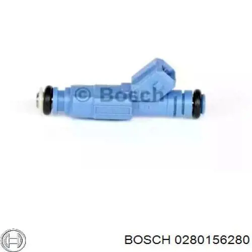 Injetor de injeção de combustível 280156280 Bosch