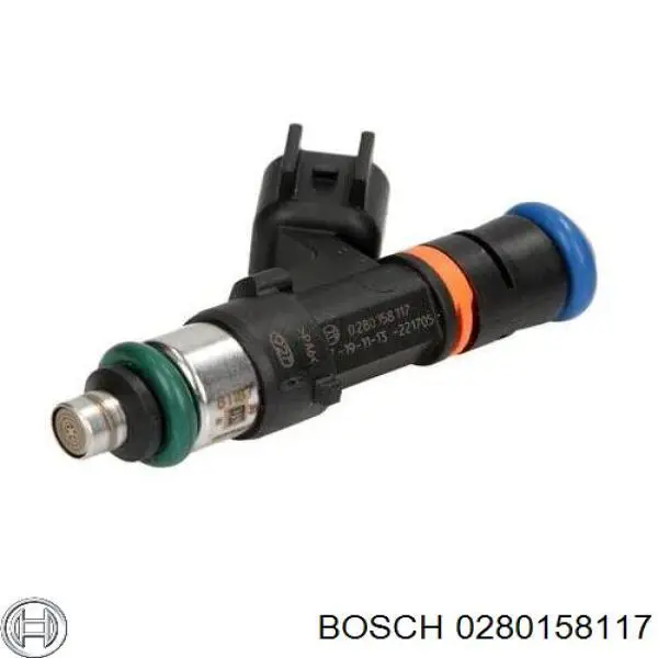 Injetor de injeção de combustível Bosch 280158117 preço, a partir de 69,46 USD