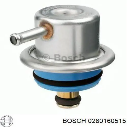 0280160515 Bosch Regulador de pressão de combustível na régua de injectores