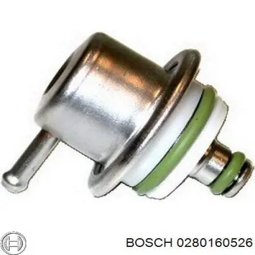 Compre 280160562 Bosch Regulador de pressão de combustível na régua de injectores