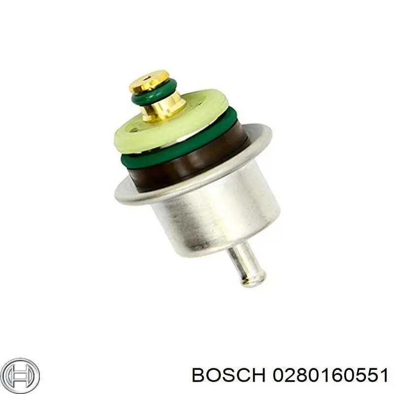 Regulador de pressão de combustível na régua de injectores Bosch 0280160551 preço, a partir de 37,97 USD