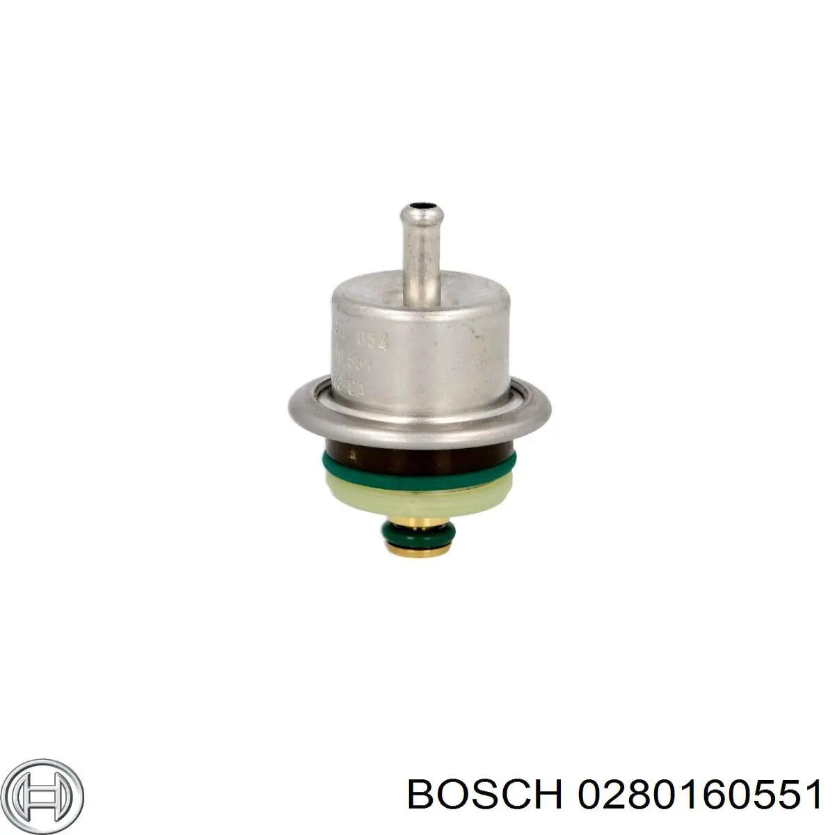 0280160551 Bosch Regulador de pressão de combustível na régua de injectores