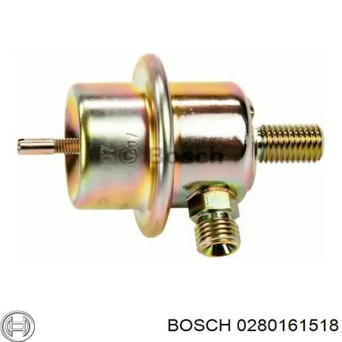  Regulador de pressão de combustível na régua de injectores Peugeot 407 SW carrinha (6E) (2004 - 2011) SW