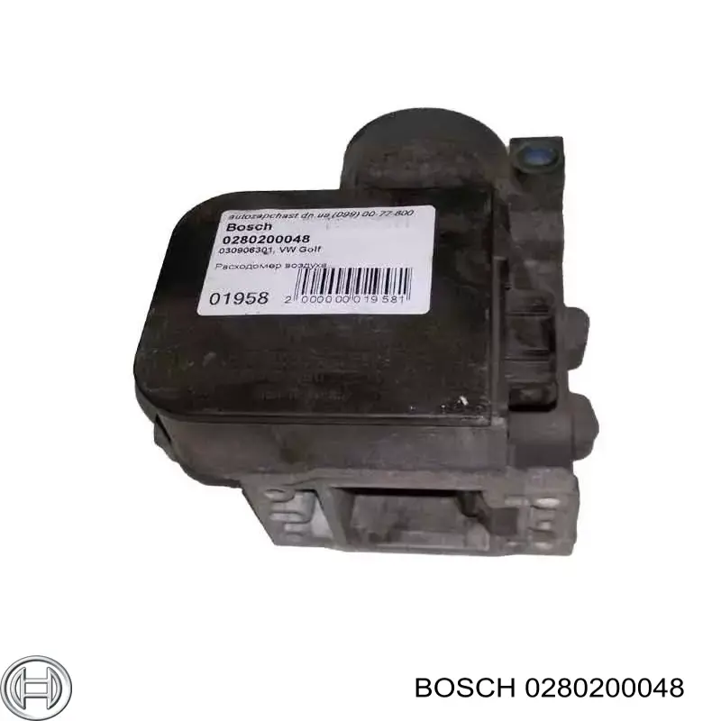 Sensor de fluxo (consumo) de ar, medidor de consumo M.A.F. - (Mass Airflow) Bosch 0280200048 preço, a partir de 73,27 USD