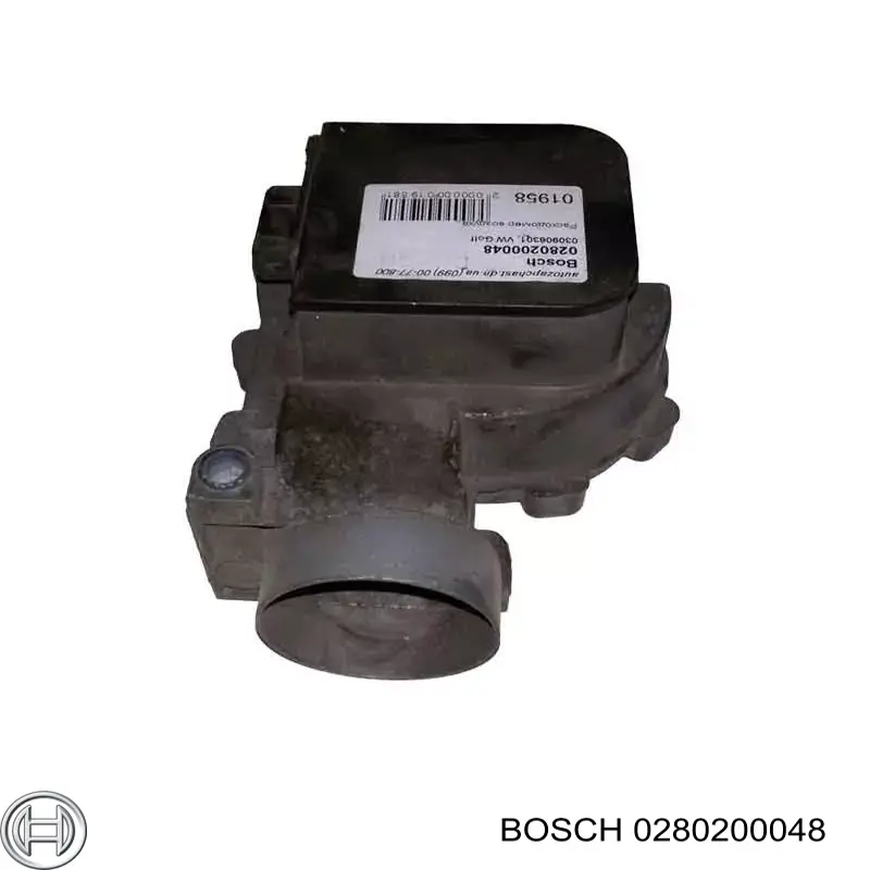 Sensor de fluxo (consumo) de ar, medidor de consumo M.A.F. - (Mass Airflow) Bosch 0280200048 preço, a partir de 73,27 USD