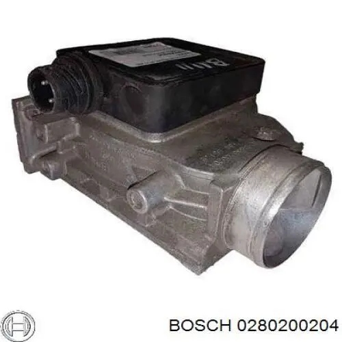Compre 0280200204 Bosch Sensor de fluxo (consumo) de ar, medidor de consumo M.A.F. - (Mass Airflow)