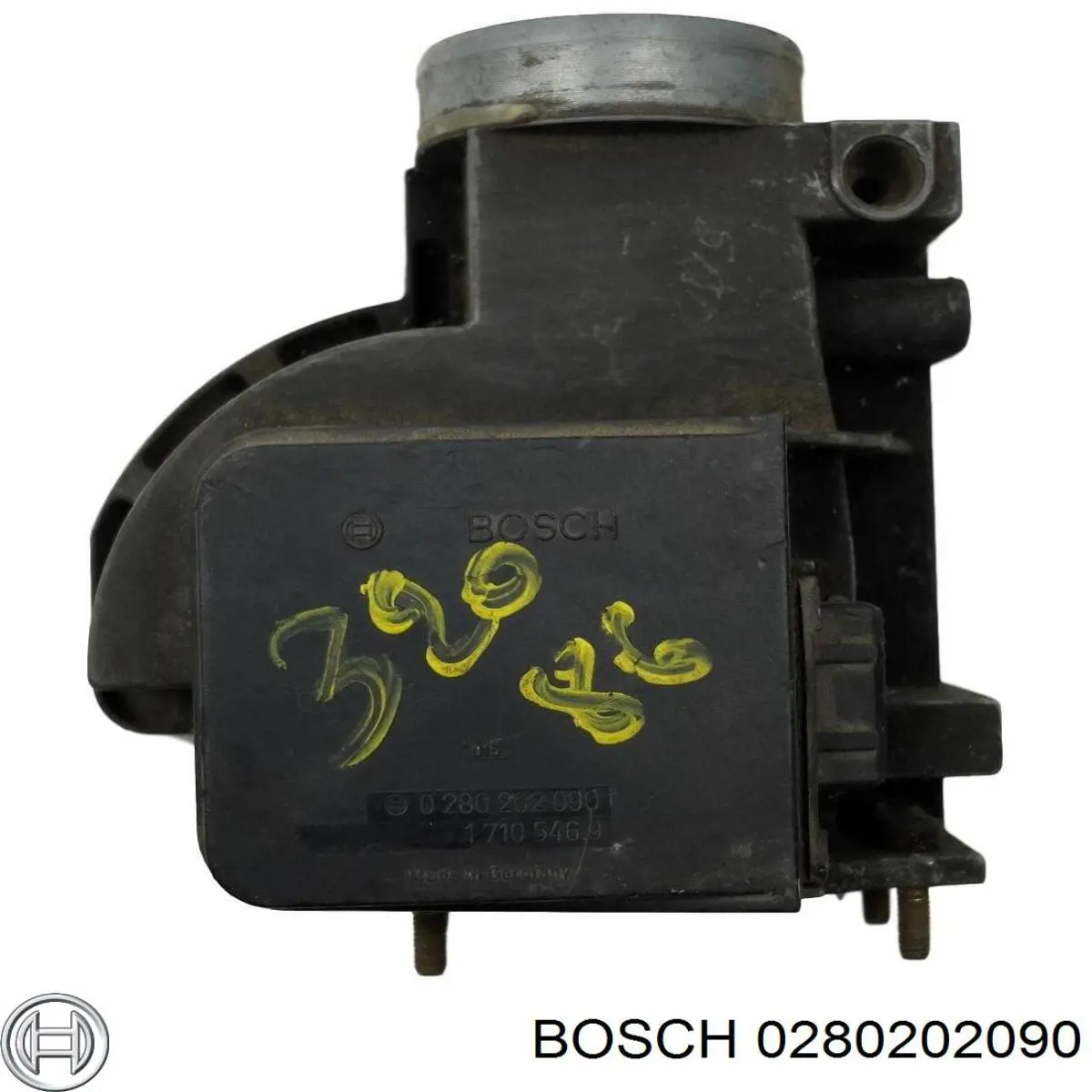 Sensor de fluxo (consumo) de ar, medidor de consumo M.A.F. - (Mass Airflow) Bosch 0280202090 preço, a partir de 530,98 USD