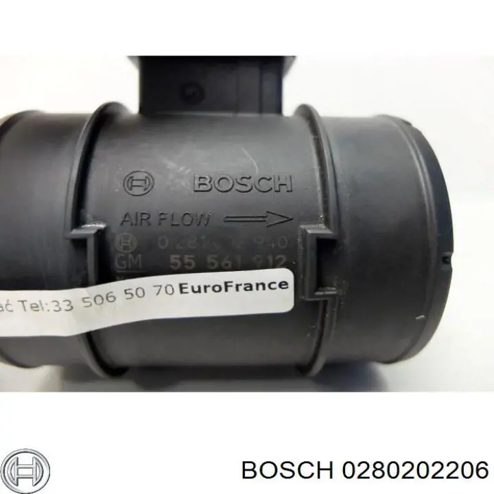 Sensor de fluxo (consumo) de ar, medidor de consumo M.A.F. - (Mass Airflow) para Alfa Romeo 33  907A