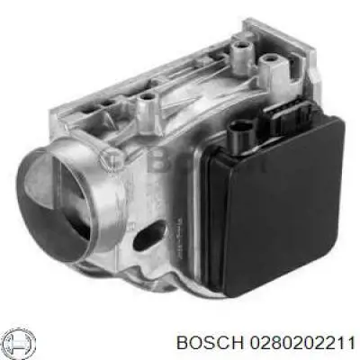 Compre 0280202204 Bosch Sensor de fluxo (consumo) de ar, medidor de consumo M.A.F. - (Mass Airflow)