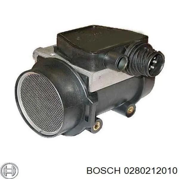 0280212010 Bosch Sensor de fluxo (consumo) de ar, medidor de consumo M.A.F. - (Mass Airflow)