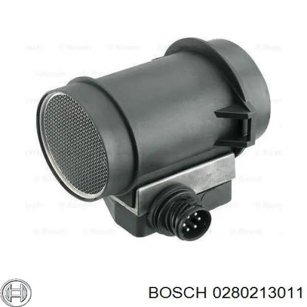 0280213011 Bosch Sensor de fluxo (consumo) de ar, medidor de consumo M.A.F. - (Mass Airflow)