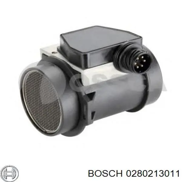 0280213011 Bosch Sensor de fluxo (consumo) de ar, medidor de consumo M.A.F. - (Mass Airflow)
