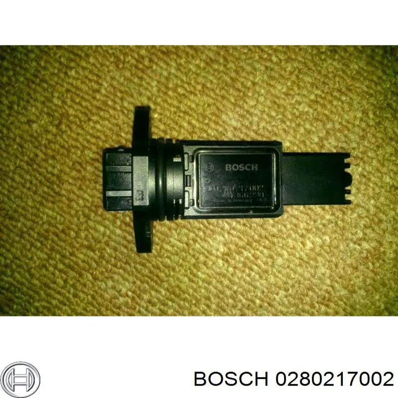 Sensor de fluxo (consumo) de ar, medidor de consumo M.A.F. - (Mass Airflow) Bosch 0280217002 preço, a partir de 99,33 USD
