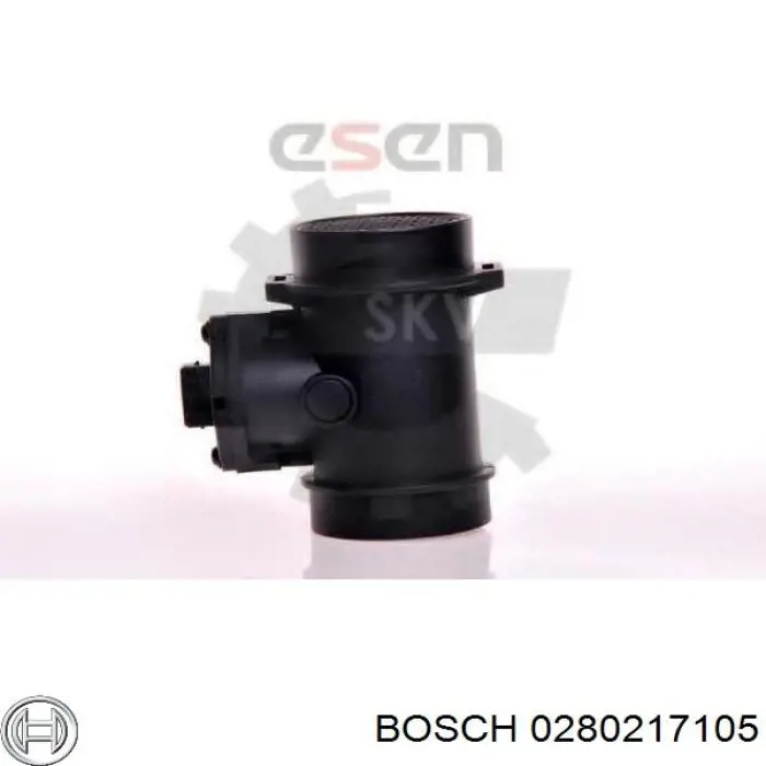 Sensor de fluxo (consumo) de ar, medidor de consumo M.A.F. - (Mass Airflow) Bosch 0280217105 preço, a partir de 54,51 USD