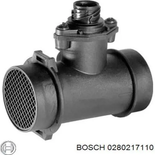 Sensor de fluxo (consumo) de ar, medidor de consumo M.A.F. - (Mass Airflow) Bosch 0280217110 preço, a partir de 64,47 USD