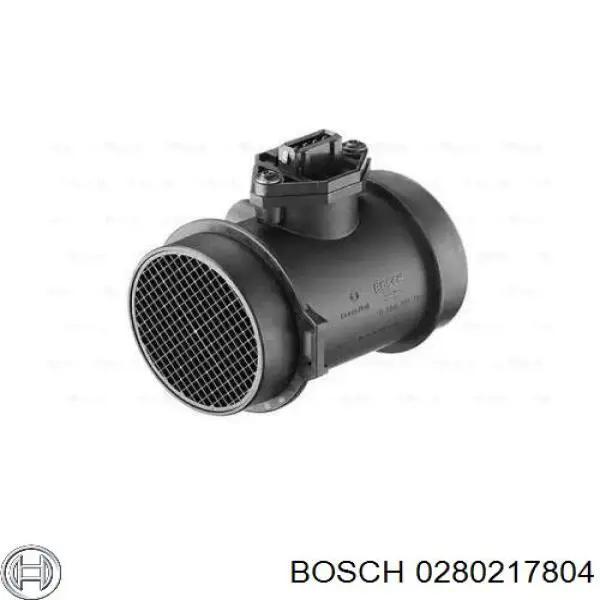 Sensor de fluxo (consumo) de ar, medidor de consumo M.A.F. - (Mass Airflow) Bosch 0280217804 preço, a partir de 55,91 USD
