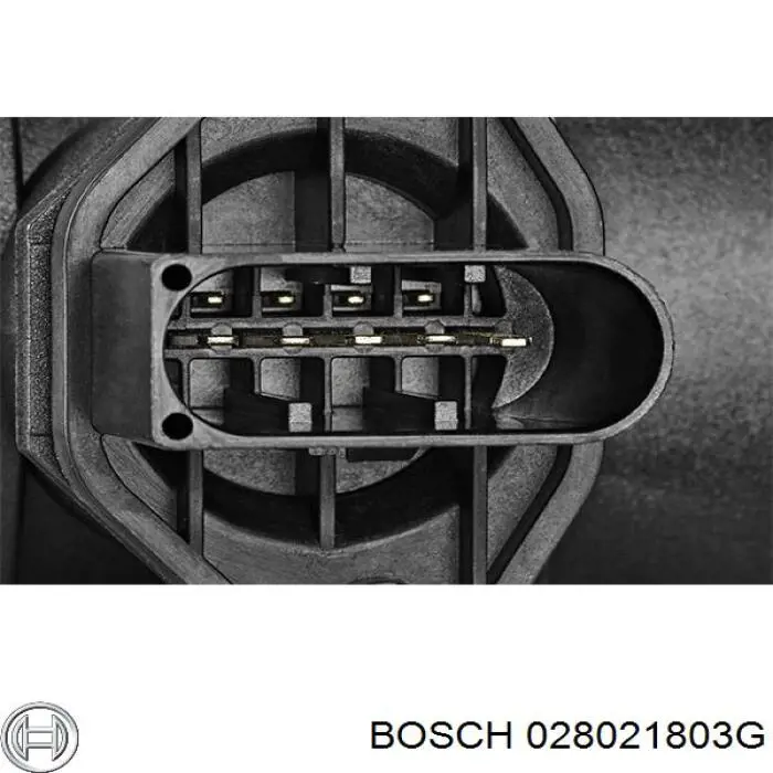 Compre 028021803G Bosch Sensor de fluxo (consumo) de ar, medidor de consumo M.A.F. - (Mass Airflow)