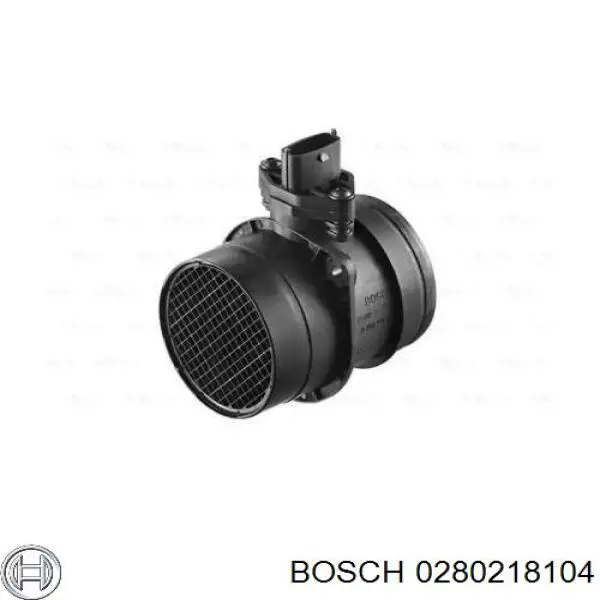 Sensor de fluxo (consumo) de ar, medidor de consumo M.A.F. - (Mass Airflow) Bosch 0280218104 preço, a partir de 96,43 USD
