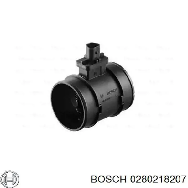 Sensor de fluxo (consumo) de ar, medidor de consumo M.A.F. - (Mass Airflow) Bosch 0280218207 preço, a partir de 70,05 USD
