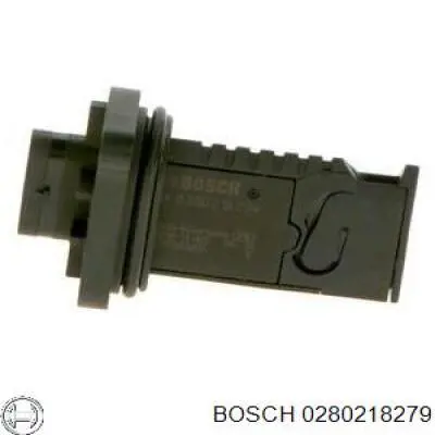Sensor de fluxo (consumo) de ar, medidor de consumo M.A.F. - (Mass Airflow) 280218279 Bosch
