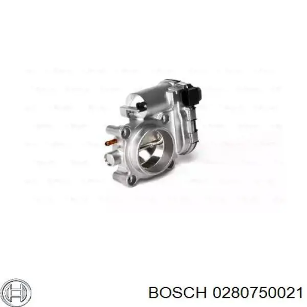 Válvula de borboleta montada 0280750074 Bosch