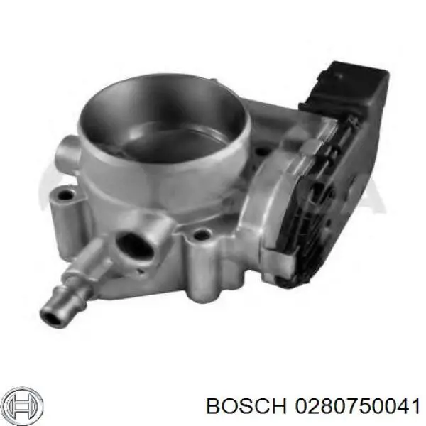 0280750041 Bosch Válvula de borboleta montada