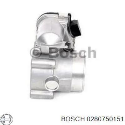 Compre 0280750151 Bosch Válvula de borboleta montada