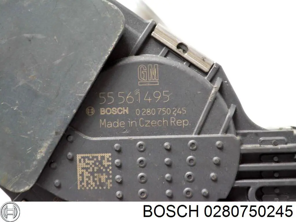 Válvula de borboleta montada Bosch 0280750245 preço, a partir de 135,92 USD