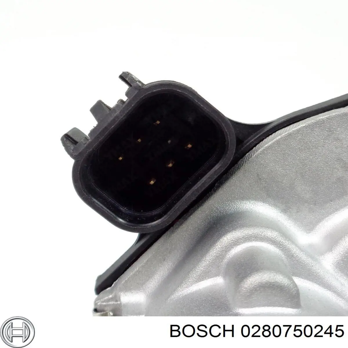 0280750245 Bosch Válvula de borboleta montada