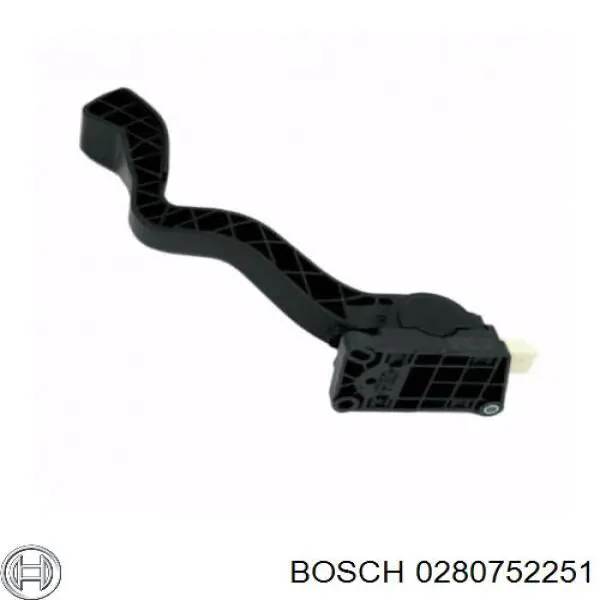 Pedal de gás (de acelerador) Bosch 0280752251 preço, a partir de 37,52 USD