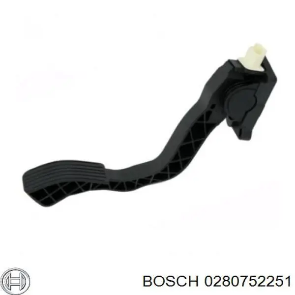 Compre 0280752251 Bosch Pedal de gás (de acelerador)