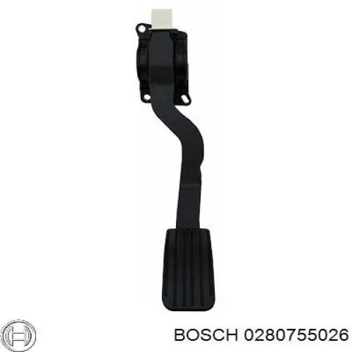 Compre 0280755026 Bosch Pedal de gás (de acelerador)