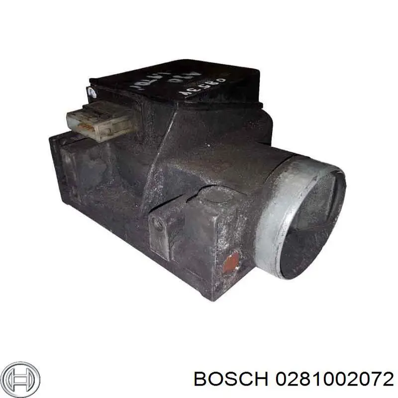 Compre 0281002072 Bosch Sensor de fluxo (consumo) de ar, medidor de consumo M.A.F. - (Mass Airflow)