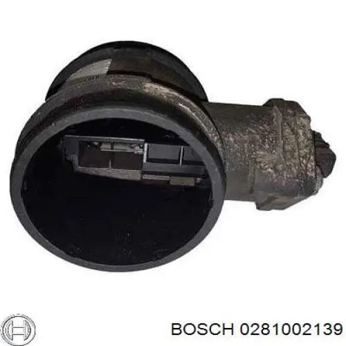 Sensor de fluxo (consumo) de ar, medidor de consumo M.A.F. - (Mass Airflow) Bosch 0281002139 preço, a partir de 66,15 USD