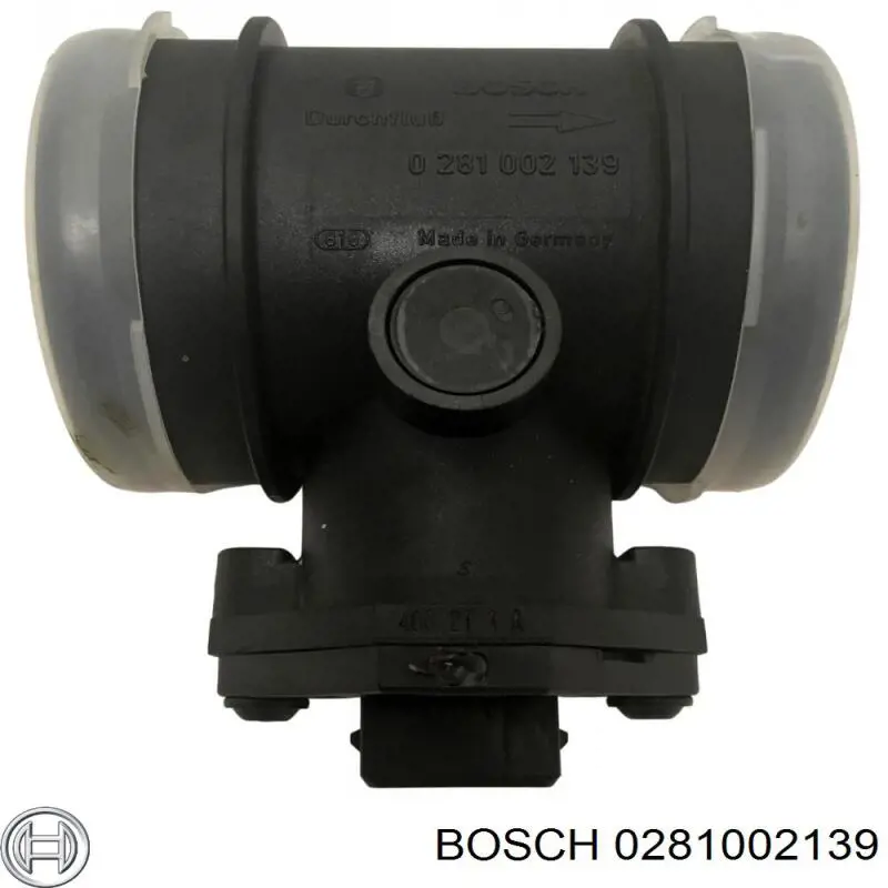 Compre 0281002139 Bosch Sensor de fluxo (consumo) de ar, medidor de consumo M.A.F. - (Mass Airflow)