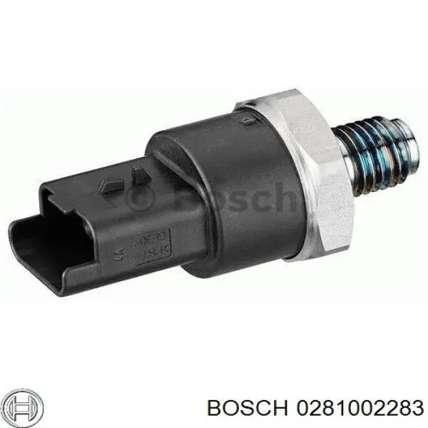 0281002283 Bosch Sensor de pressão de combustível