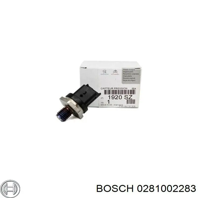 Sensor de pressão de combustível 0281002283 Bosch