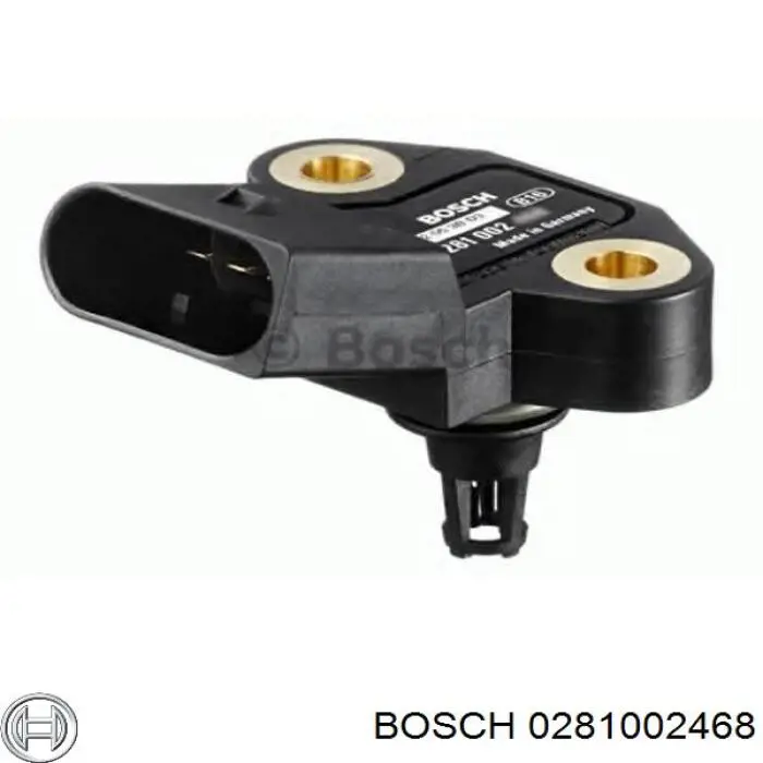 Sensor de pressão de supercompressão Bosch 0281002468 preço, a partir de 28,24 USD