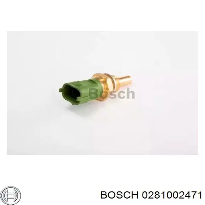 Sensor de temperatura do fluido de esfriamento 4897224 Iveco