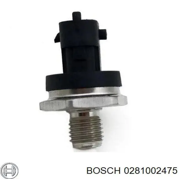 Sensor de pressão de combustível 0281002475 Bosch
