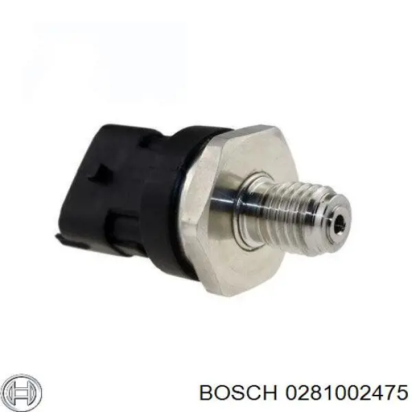 Compre 0281002475 Bosch Sensor de pressão de combustível