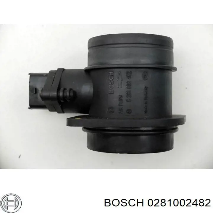 Compre 0281002482 Bosch Sensor de fluxo (consumo) de ar, medidor de consumo M.A.F. - (Mass Airflow)