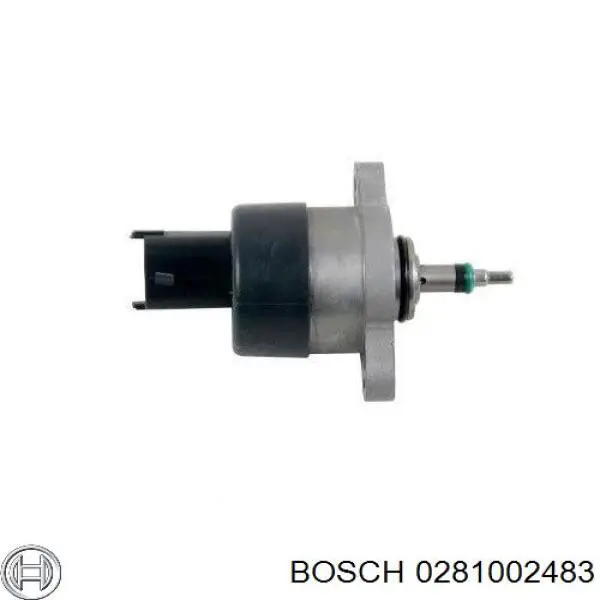 0281002381 Bosch Válvula de regulação de pressão (válvula de redução da Bomba de Combustível de Pressão Alta) Common-Rail-System