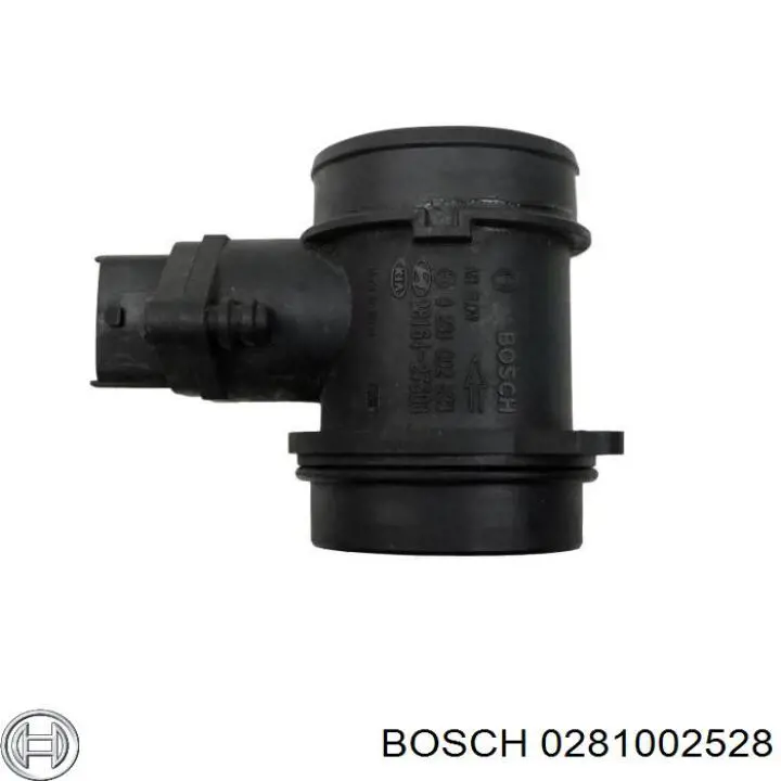 0281002528 Bosch Sensor de fluxo (consumo) de ar, medidor de consumo M.A.F. - (Mass Airflow)